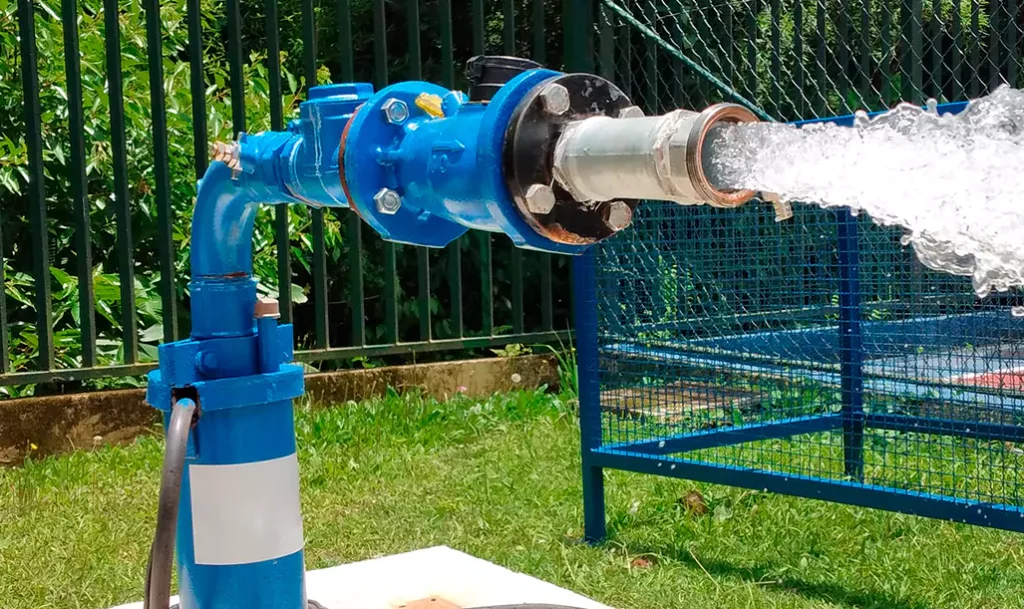 Poço artesiano finalizado